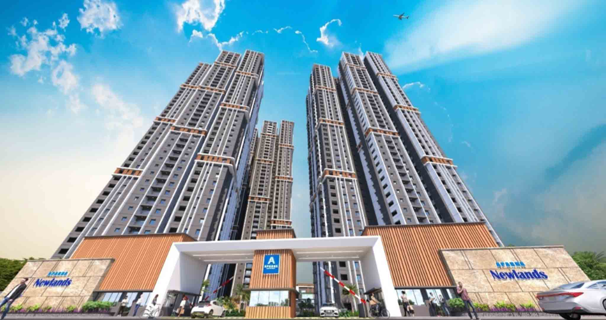 Aparna Newlands-Residential-2.5 & 3 BHK-Tellapur-Hyderabad-Under Construction